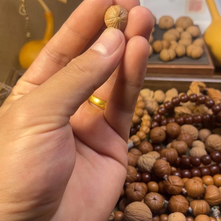 别***我吊坠桃核猴头核桃凤羽单颗