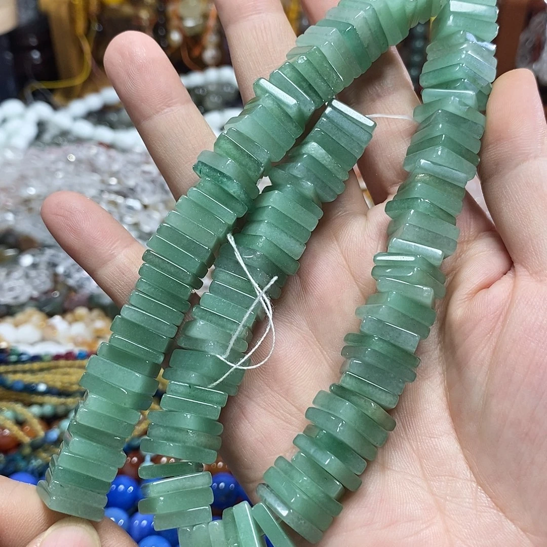 玛瑙/玉髓未镶嵌珠宝半成品东陵方块一条卡12mm