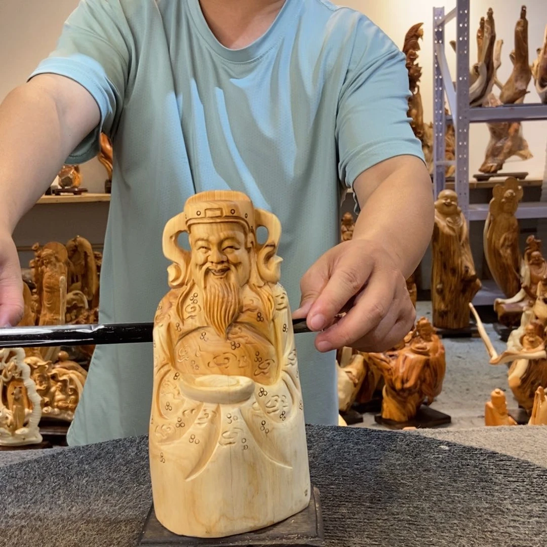 柏木（崖柏）太行崖柏根雕摆件