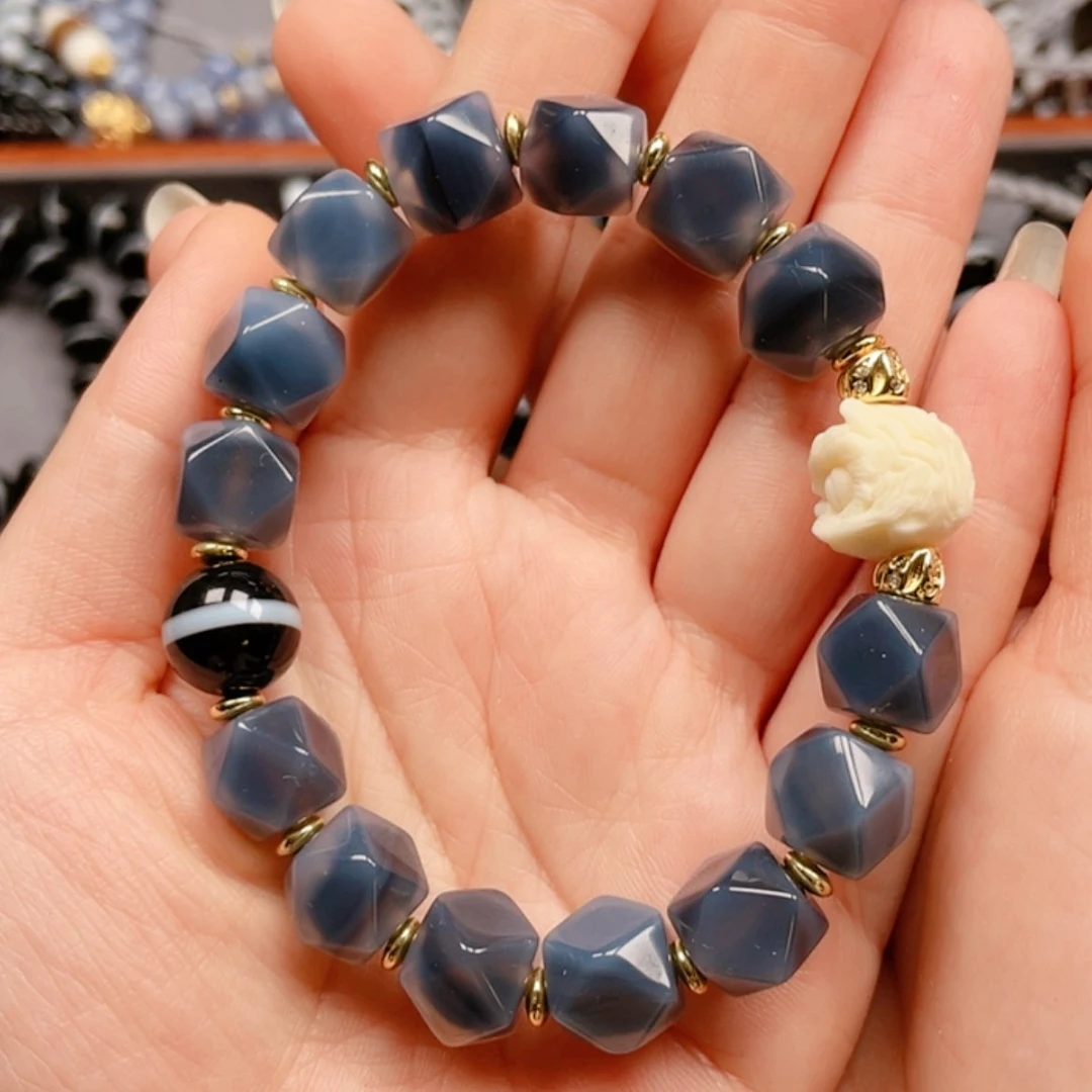 【闪购商品】玛瑙/玉髓合金珠宝半成品