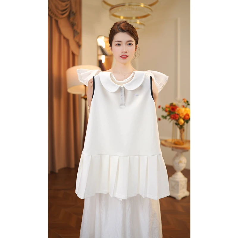 女童2025夏季新款连衣裙中大童女宝儿童夏款甜美裙子9881