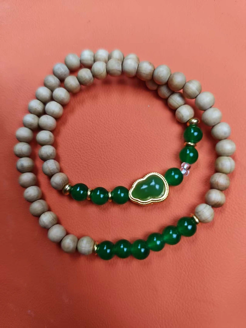 075 精品双圈手串摆件wy075（无礼盒）