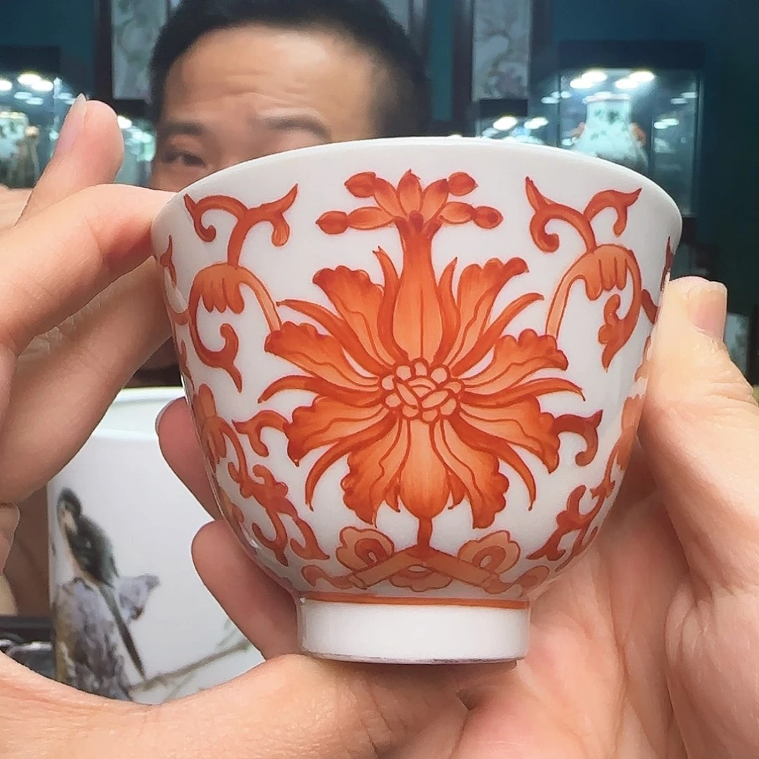 杯景德镇陶瓷手工制作