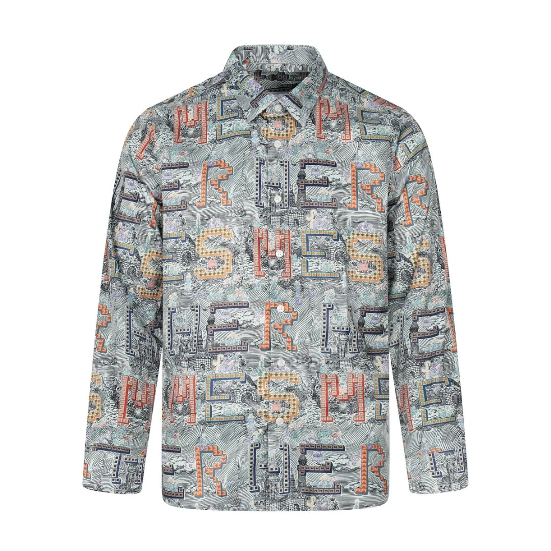 25ss开衫长袖休闲百搭衬衣255