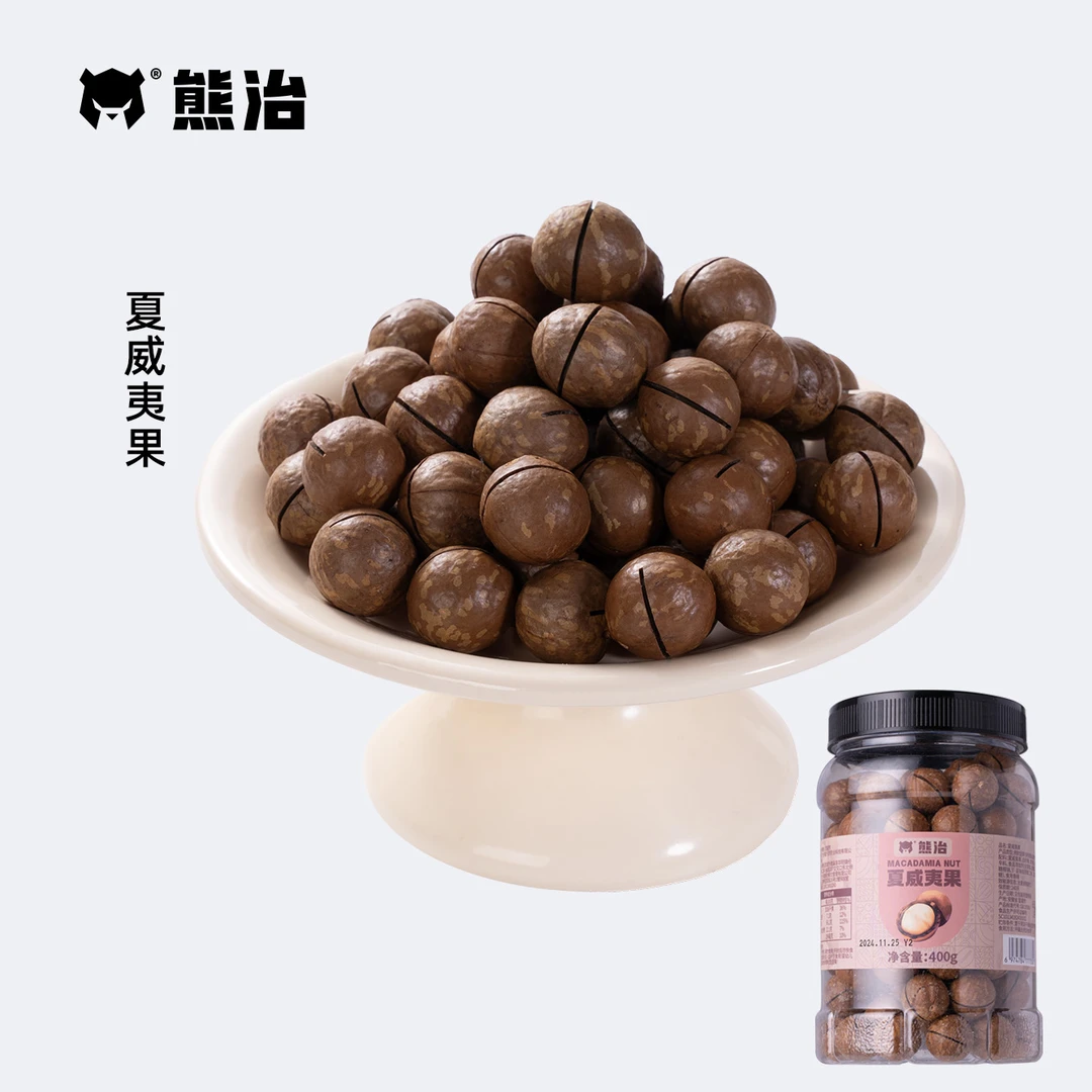 【FN】1罐熊治夏威夷果 非缺斤少两