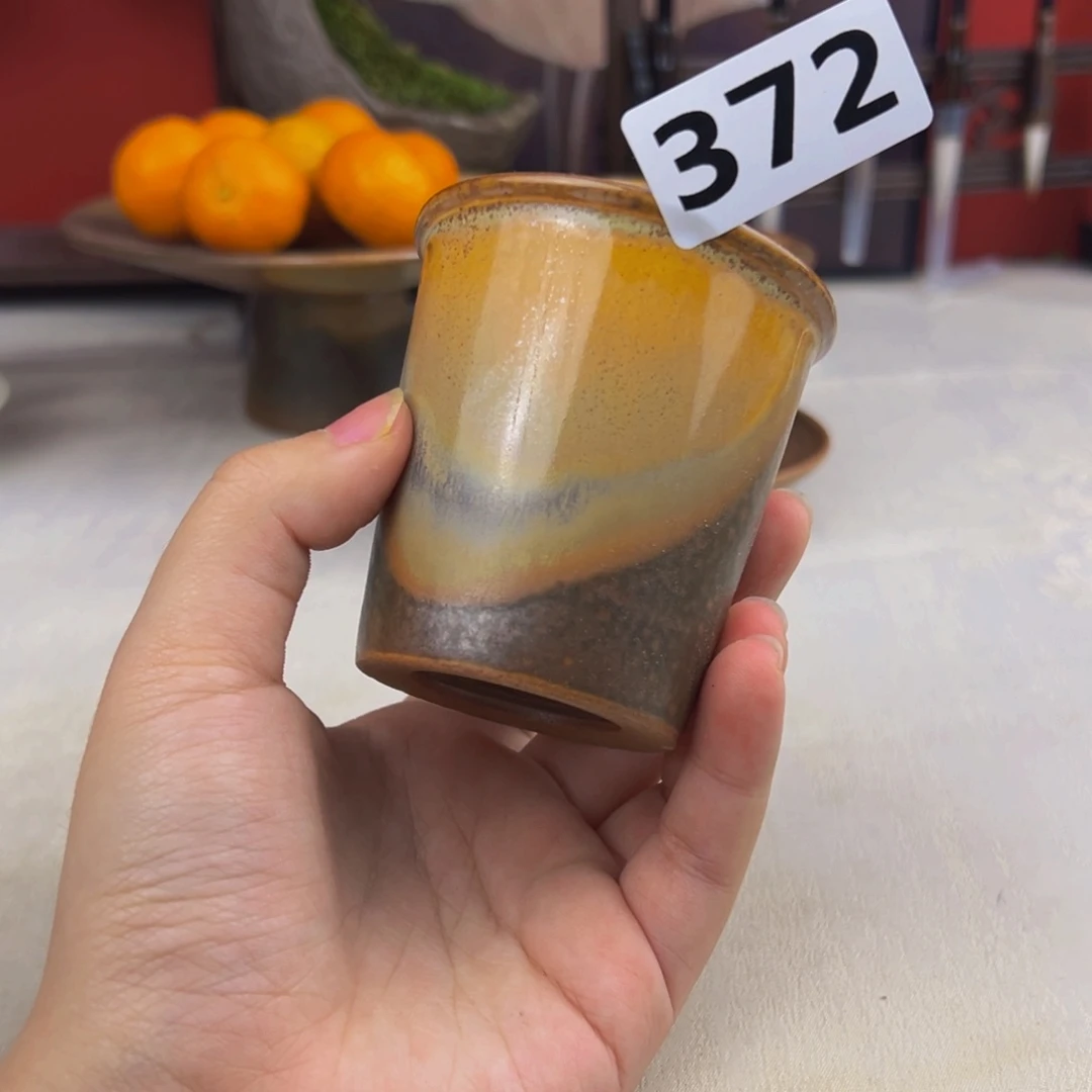 杯纯手工柴烧主人杯