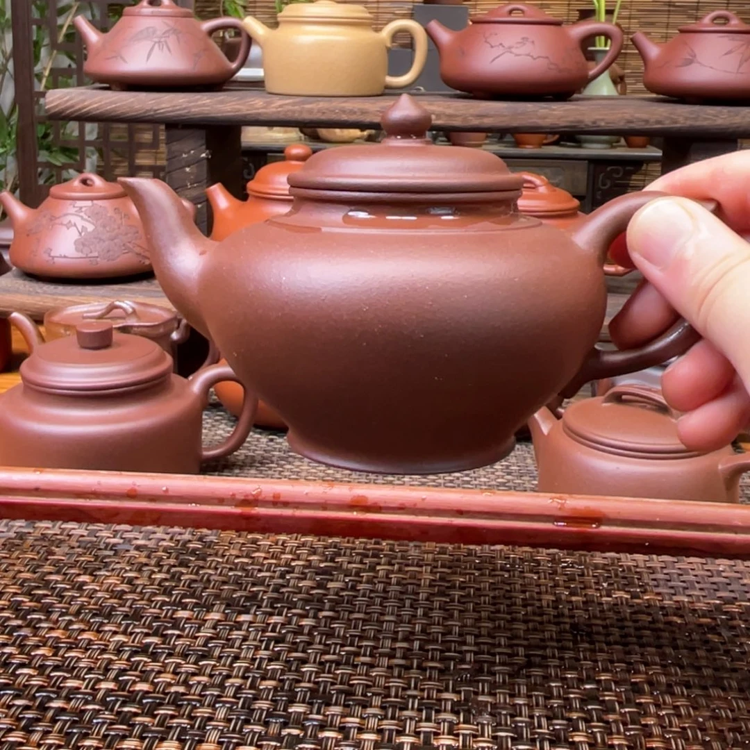 茶壶紫砂宜兴原矿紫砂手工制240