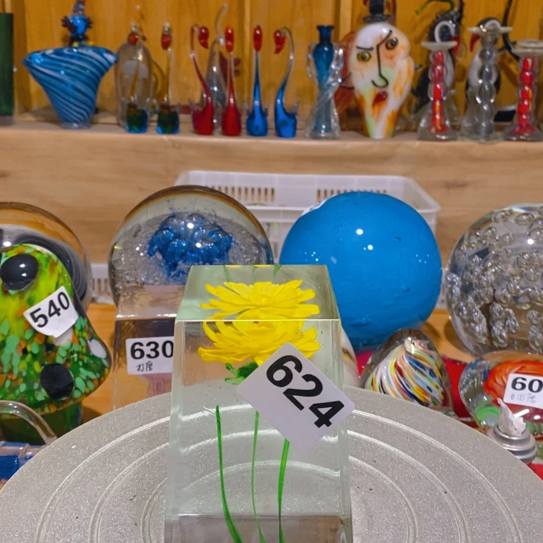 摆件淄博博山琉璃（瑕疵）