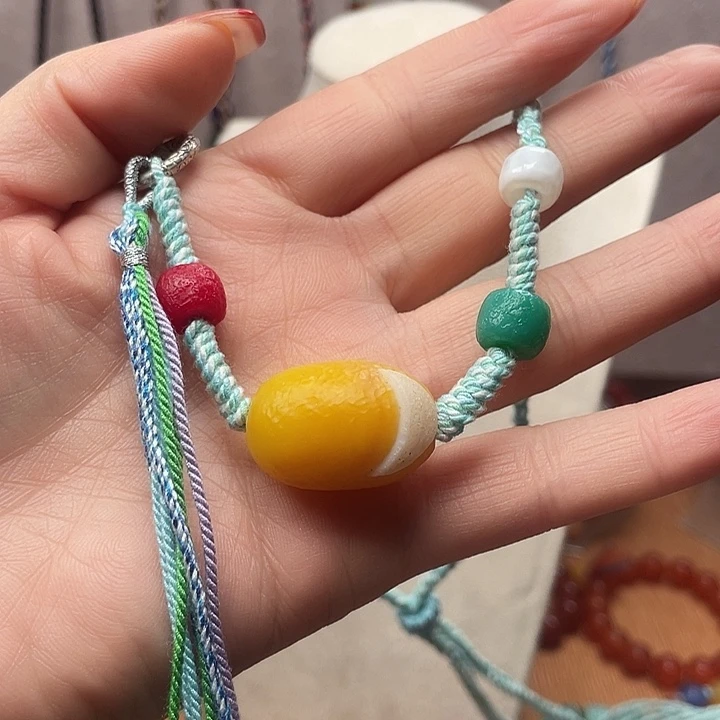 年***玛瑙/玉髓未镶嵌手链