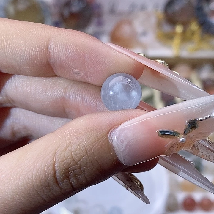 水晶戒指未镶嵌素**?打孔no退换