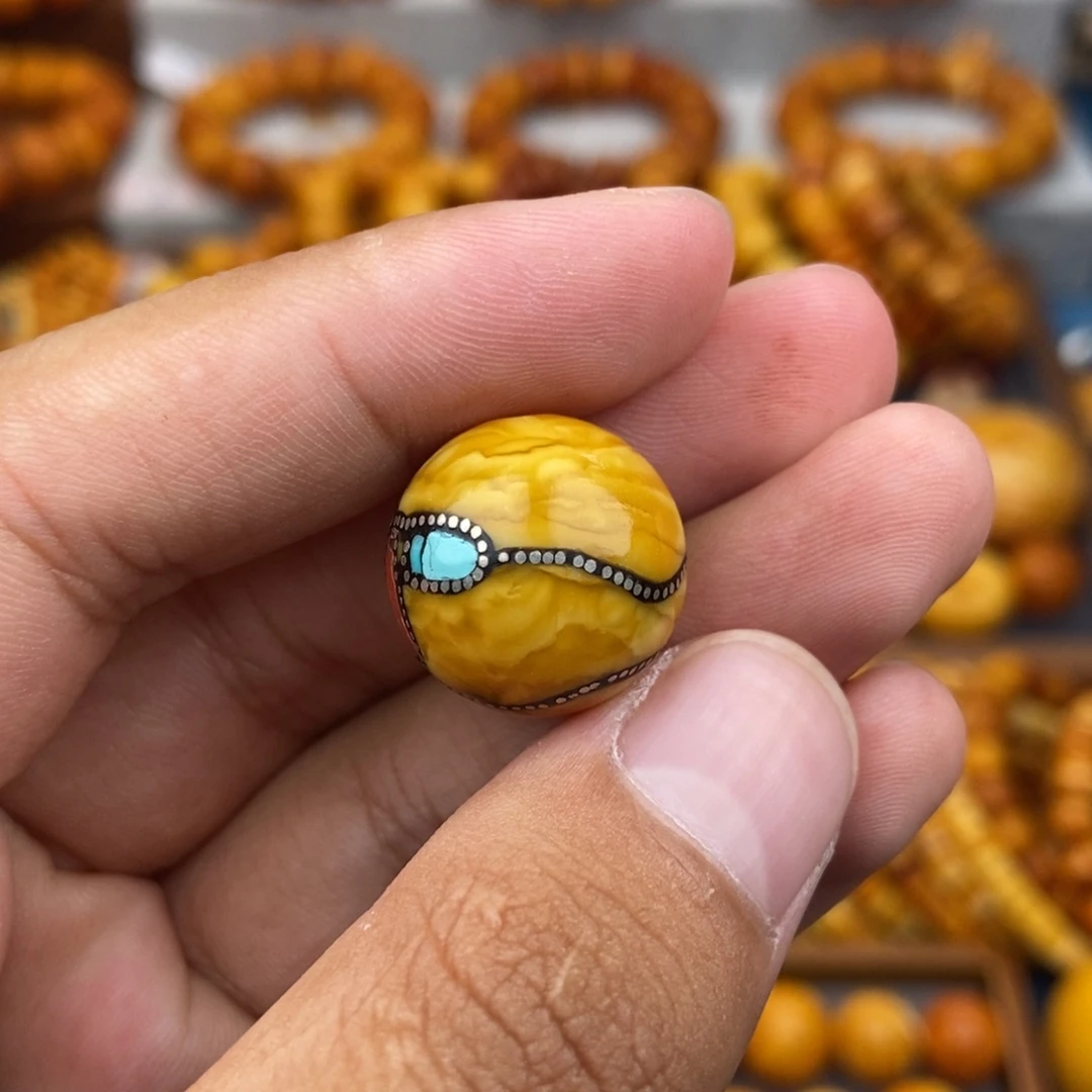 琥珀未镶嵌珠宝奇石