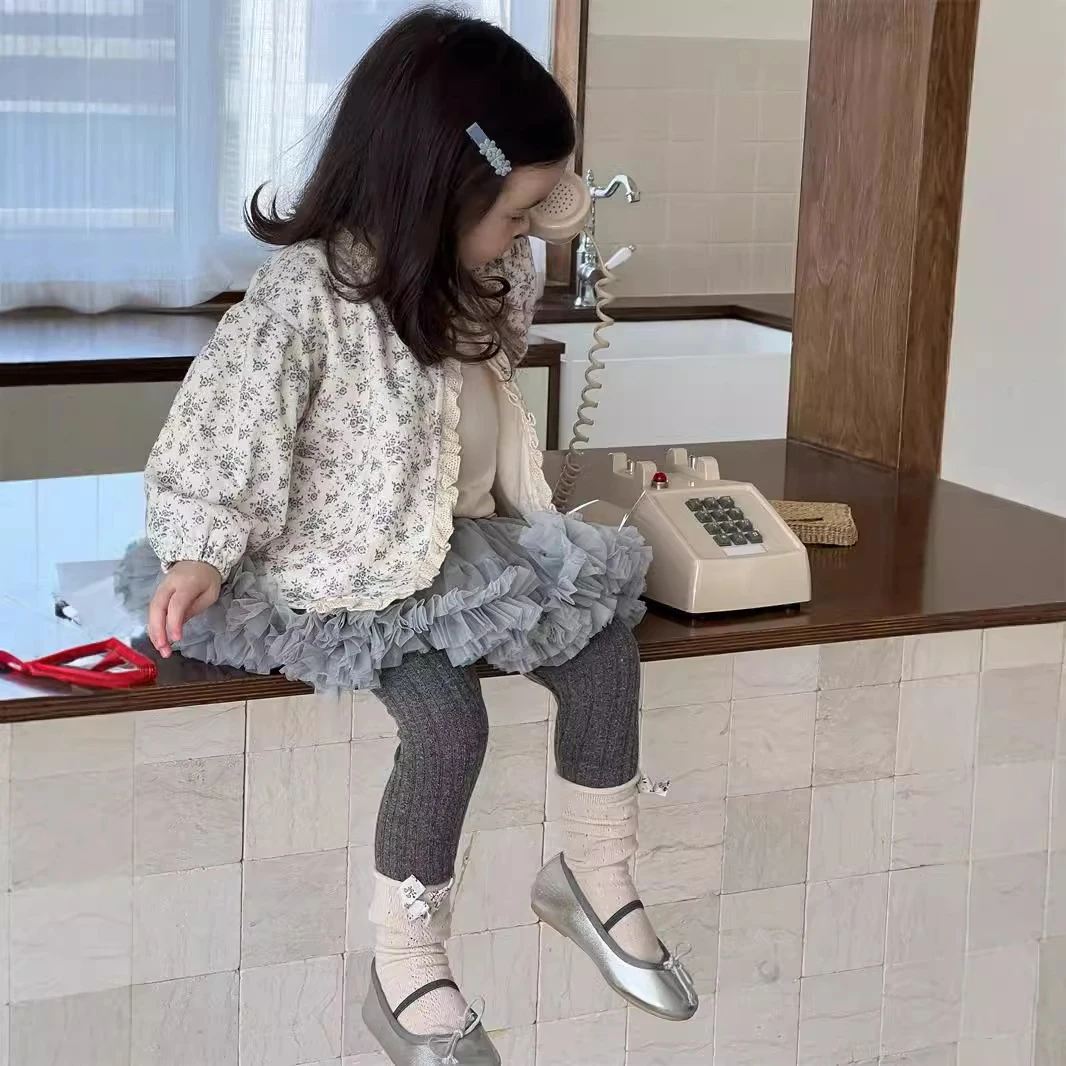 宝宝秋装2025秋款女宝早秋衣服韩版童装女童穿搭套装儿童洋气外套