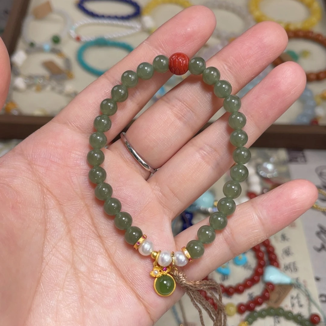 手链未镶嵌和田玉