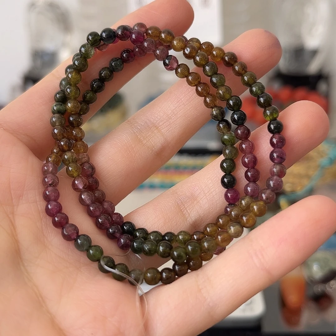 碧玺手链未镶嵌矿坑5