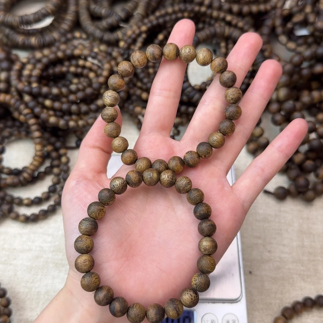 沉香沉香碎屑+卡8圆珠单圈多样性发一