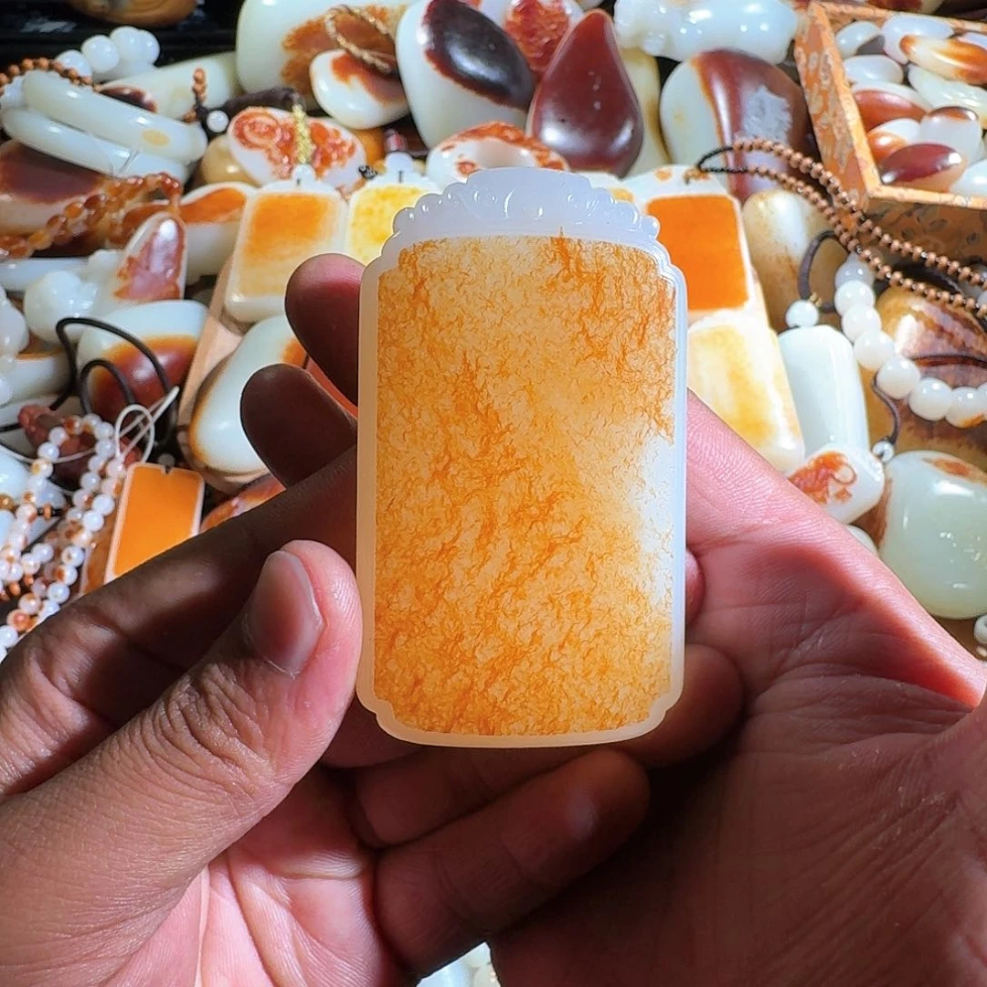 和田玉挂件未镶嵌用****2