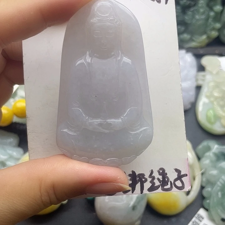 颈饰未镶嵌翡翠天然翡翠