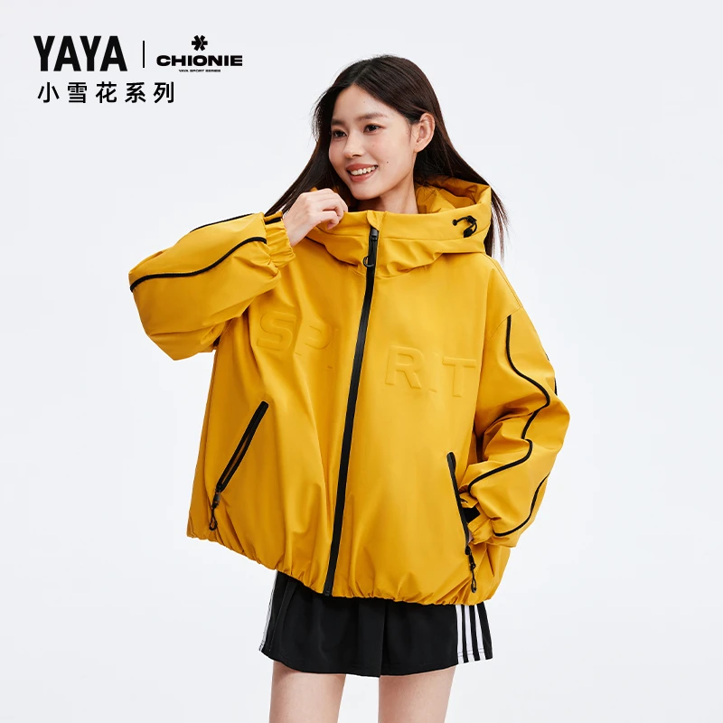 YAYA/鸭鸭小雪花系列运动时尚户外同款保暖羽绒服外套YE5B604701E