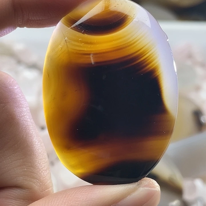 玛瑙/玉髓合金颈饰