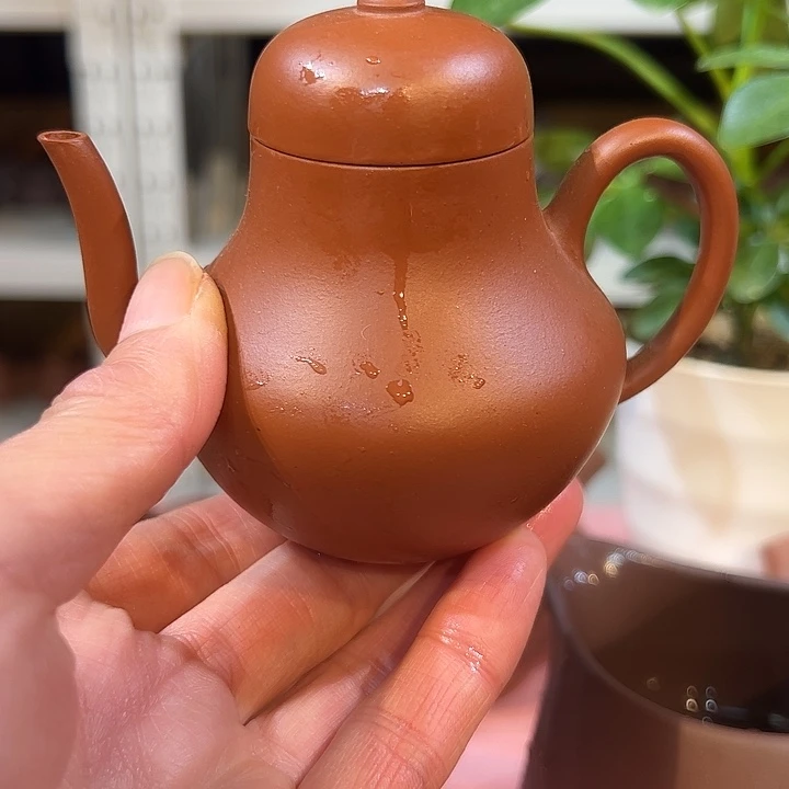 茶壶紫砂小红泥思停160cv