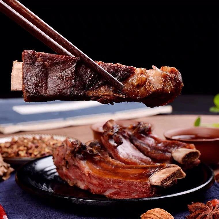 贵州农家土猪腊肉排骨500g