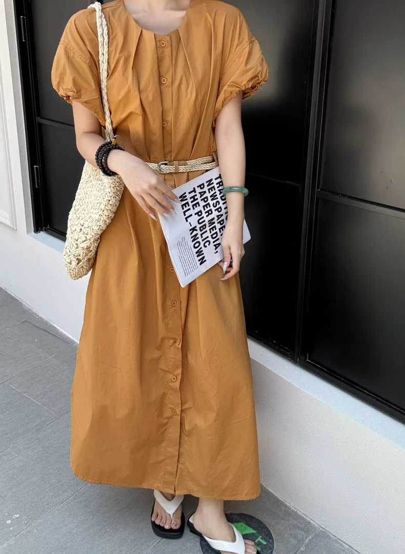 【H张小张CC】休闲欧韩设计款连衣裙226