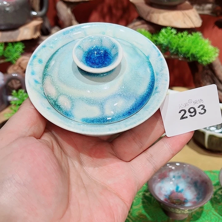 沁庐柴窑古法柴烧全手工茶具