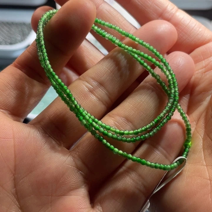 翡翠未镶嵌手链多样性发货自选卡2➕