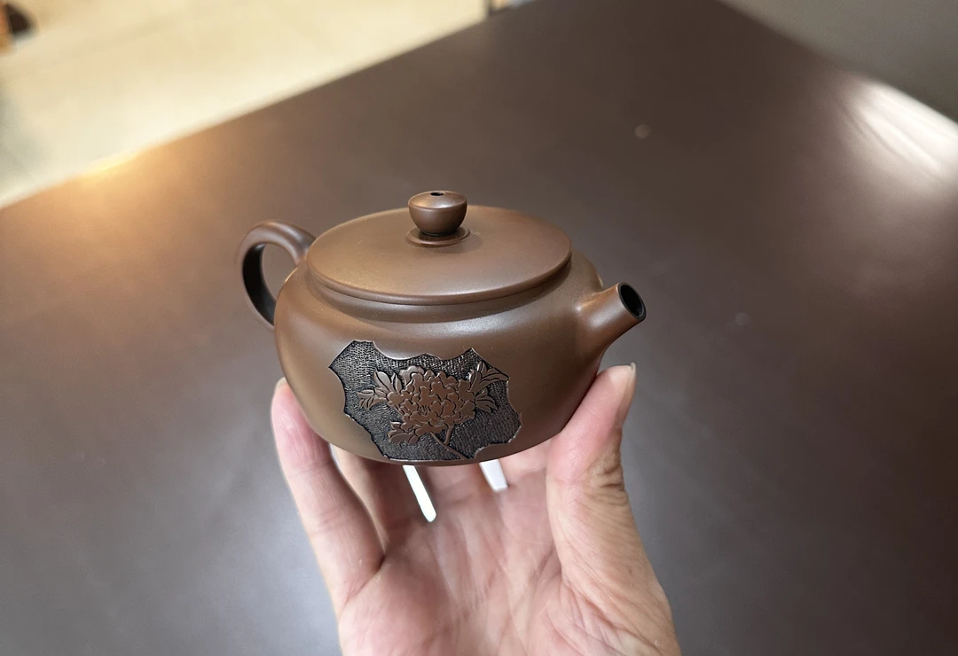 【慢悦•小店】云南建水普璞紫陶壶120ml陶瓷