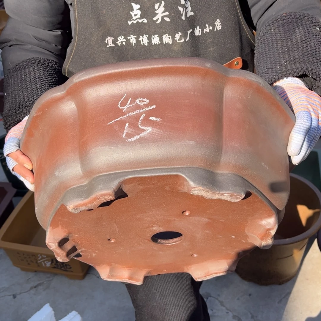 紫砂花盆盆景艺术