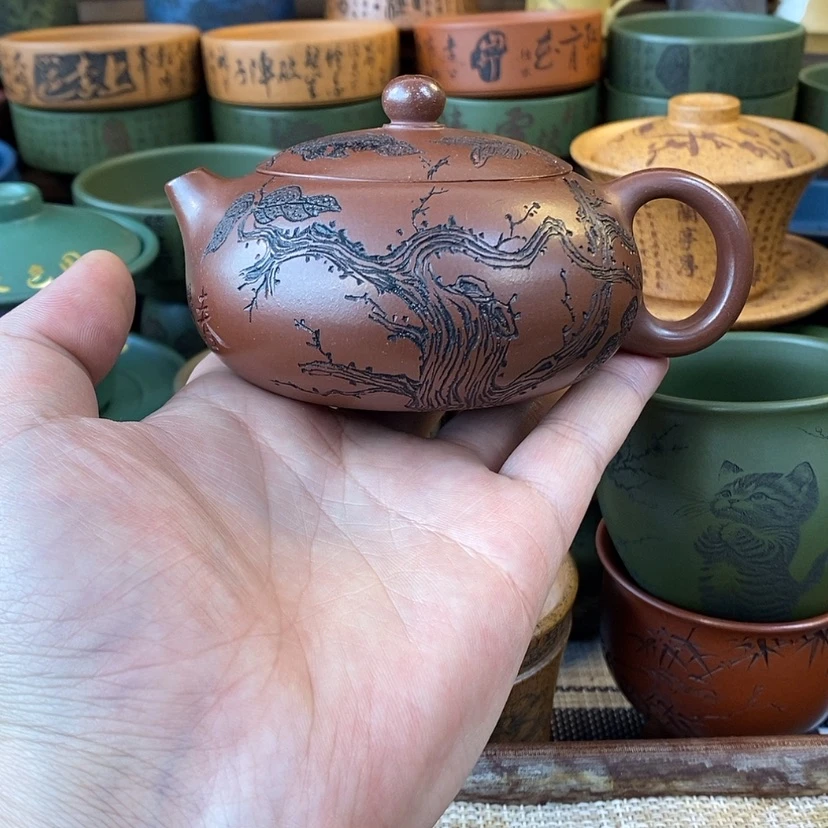 【闪购商品】紫砂杯子宜兴全手工紫砂杯