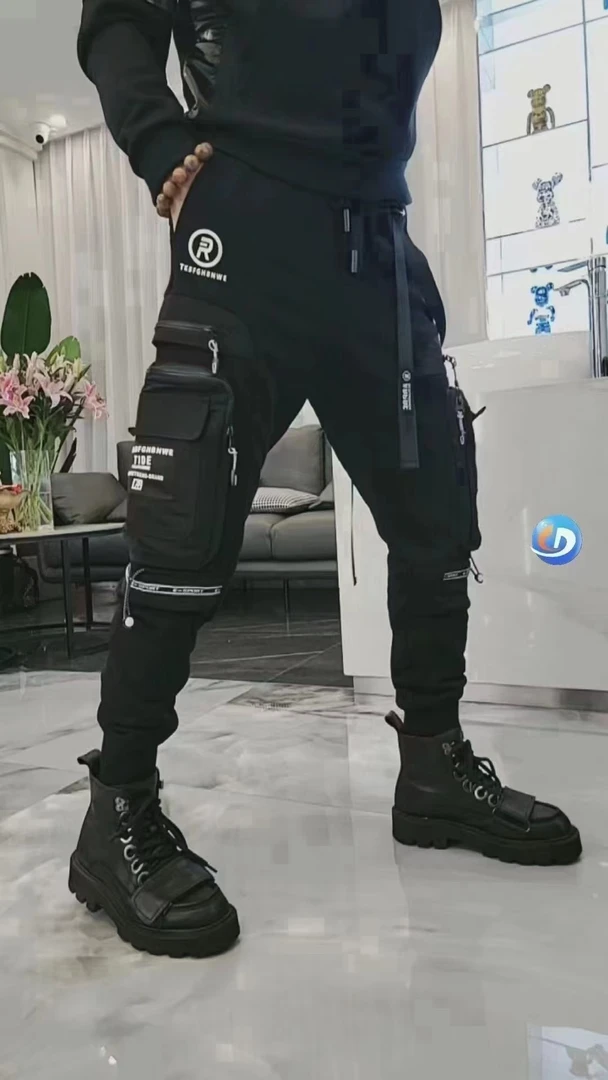 DG秋冬潮品轻奢高端气质百搭时尚男士工装休闲裤K566