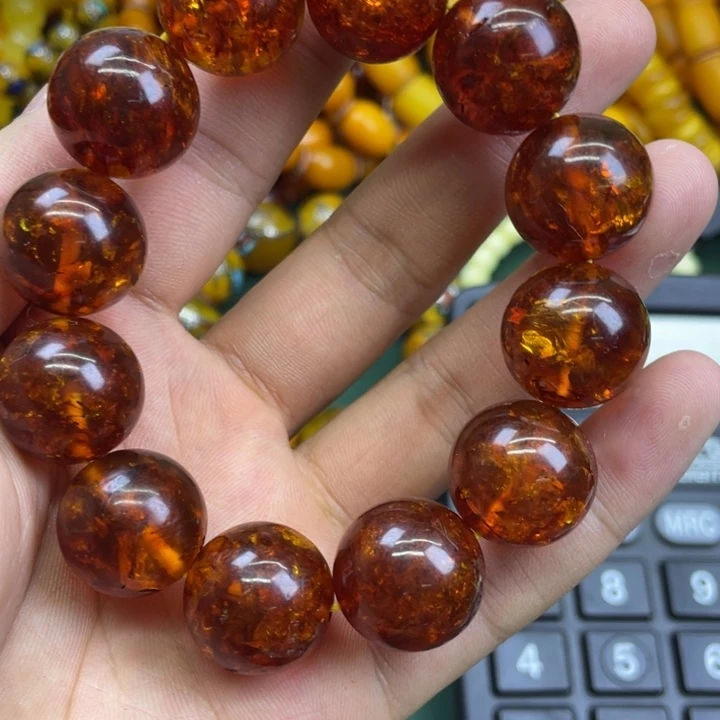 琥珀未镶嵌珠宝奇石