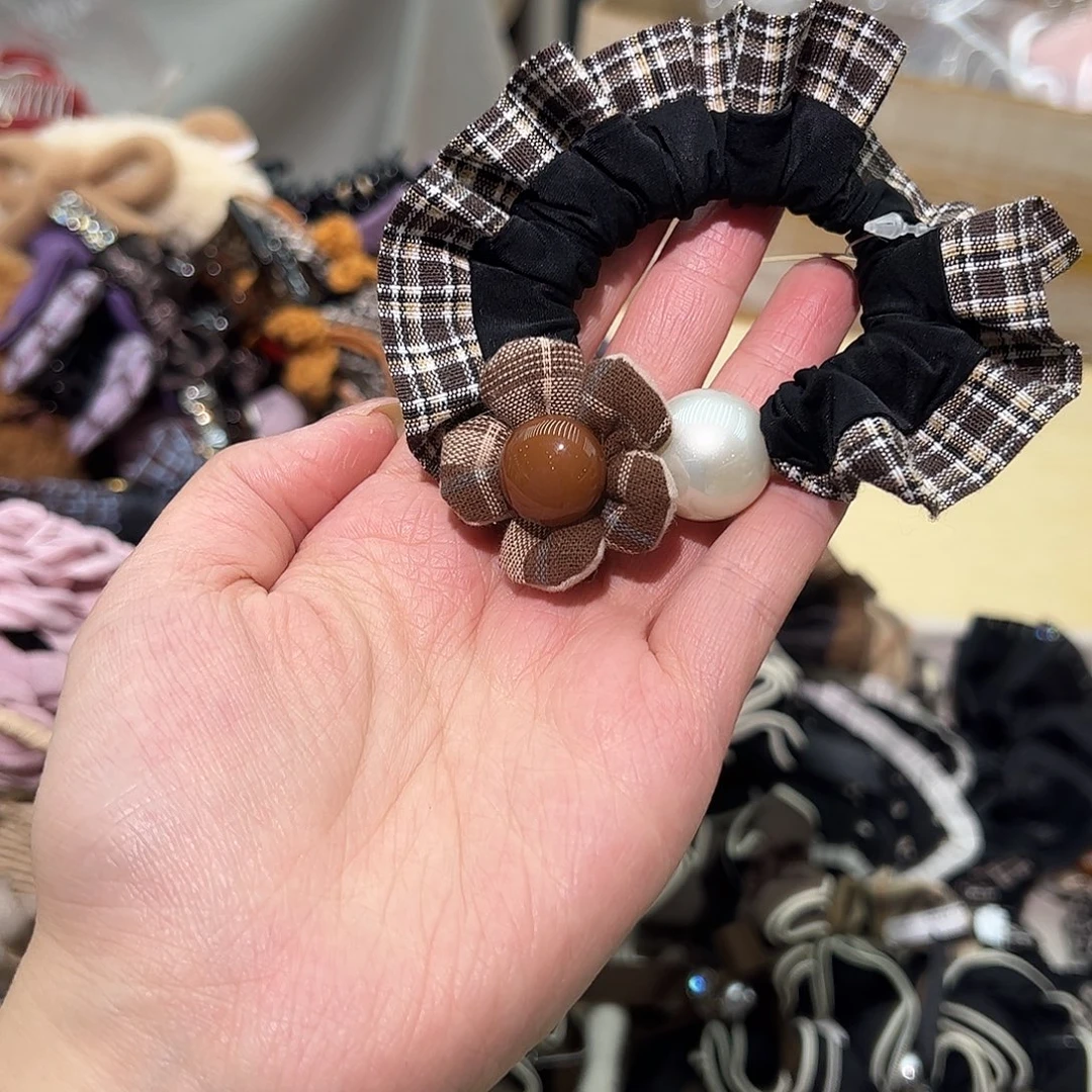 布艺非金属发圈发圈