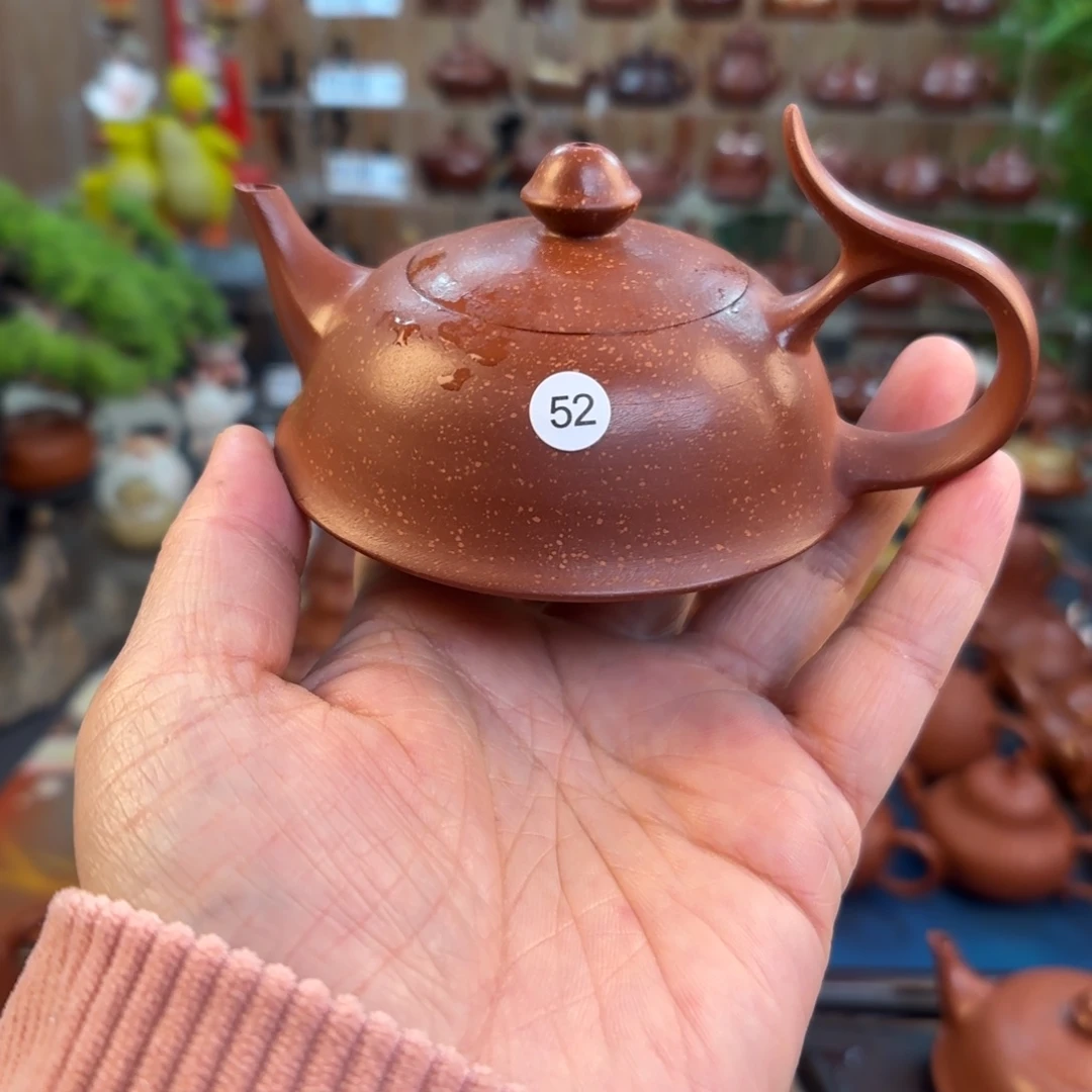 茶壶朱泥朱泥茶壶微瑕110