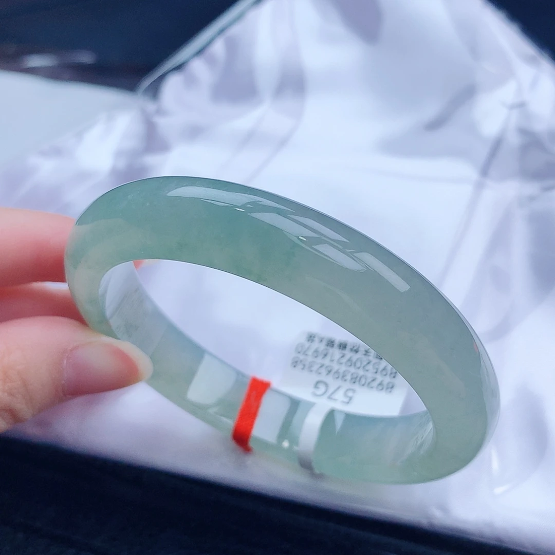 翡翠未镶嵌手镯缅甸天然翡翠A货手镯