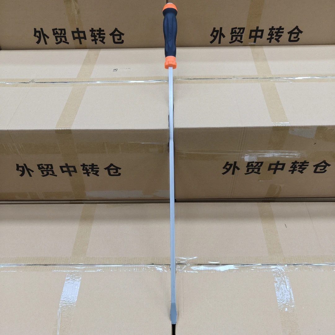 工业级耐用大号加长一字螺丝刀车载撬棍螺丝批刀z