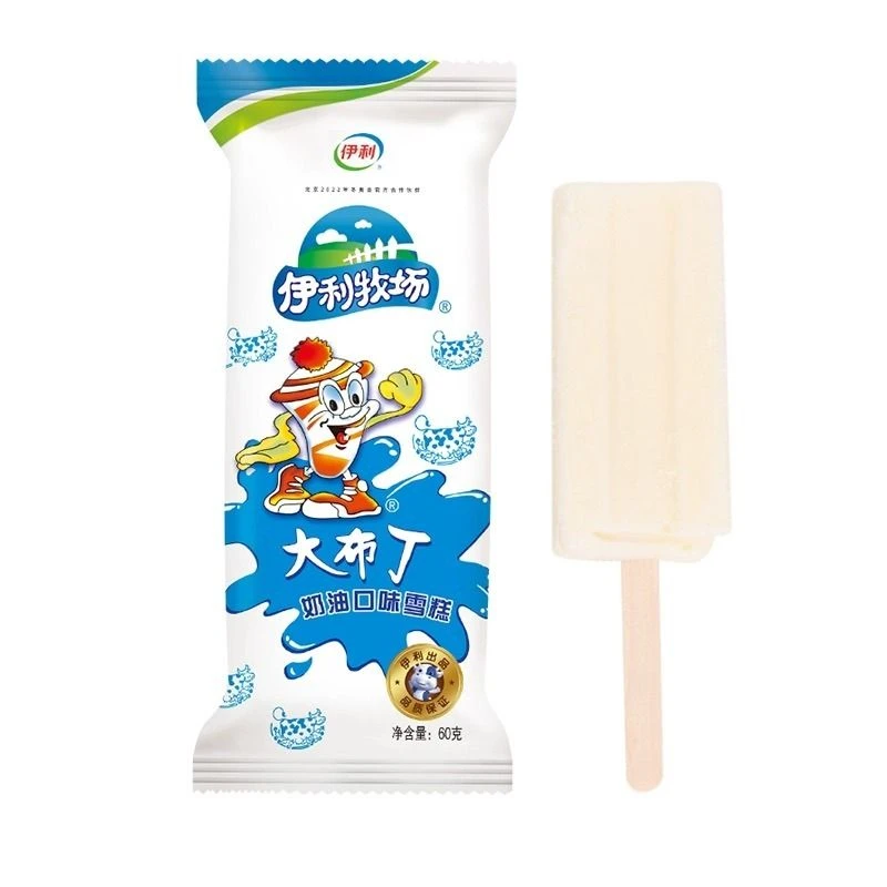 伊利牧场 大布丁奶油口味雪糕 60g／支网红雪糕