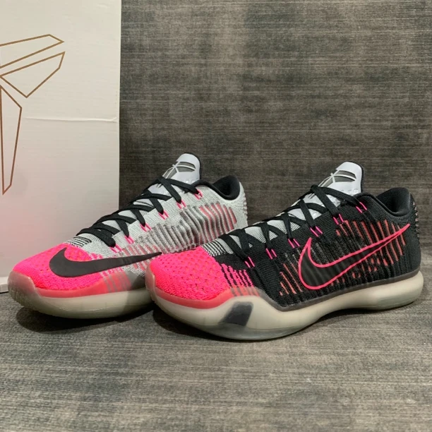 42码/科比10 Elite Mambacurial 曼巴刺客 九九新 带原盒 篮球鞋