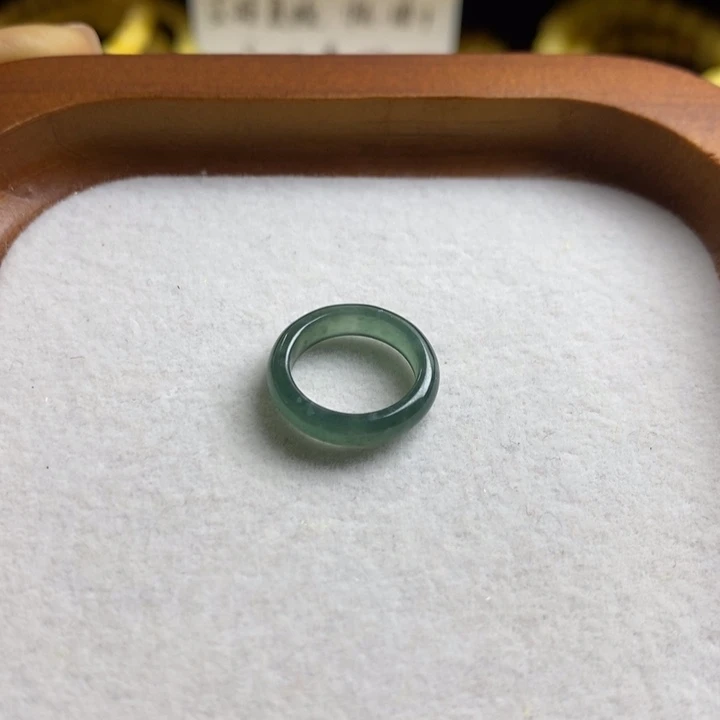 翡翠戒指未镶嵌东*尺寸12加