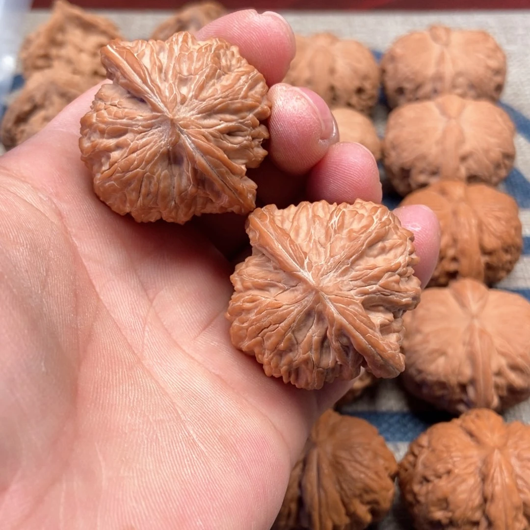 文玩核桃把件磨盘40