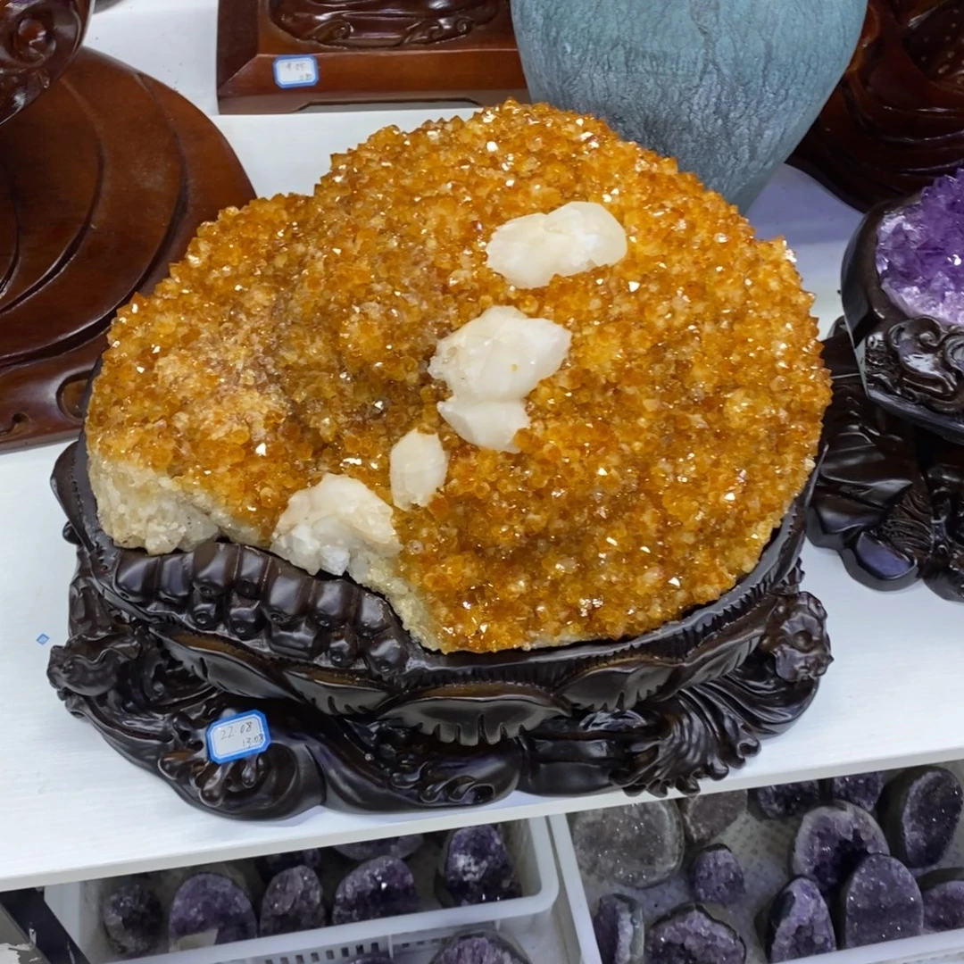 未镶嵌大型摆件（非配饰）紫晶小葛