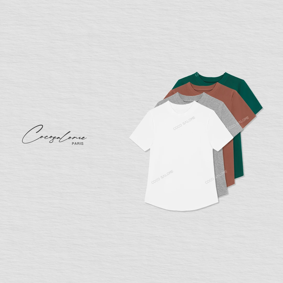 韩彬彬"天丝基础T"品质内搭女款服饰短袖800-12