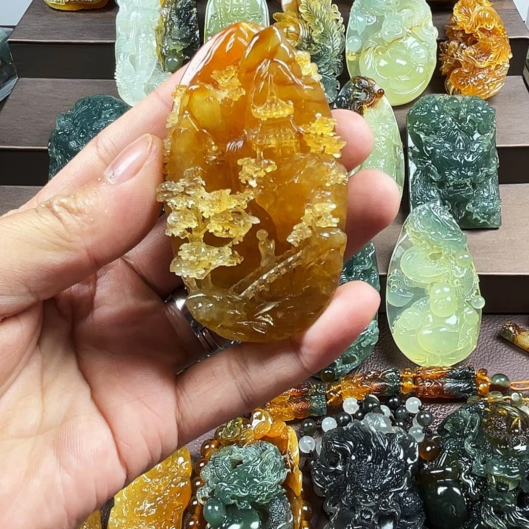 未镶嵌岫玉颈饰土***号