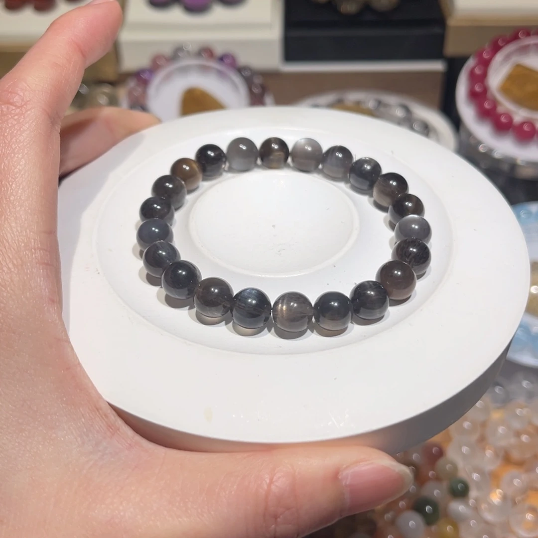 日光石手串未镶嵌?**咪