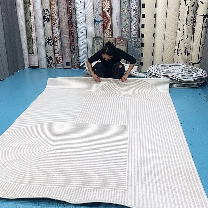 混纺200×300误差正负1-3厘米精编细砂棉布底仿羊绒微瑕特价