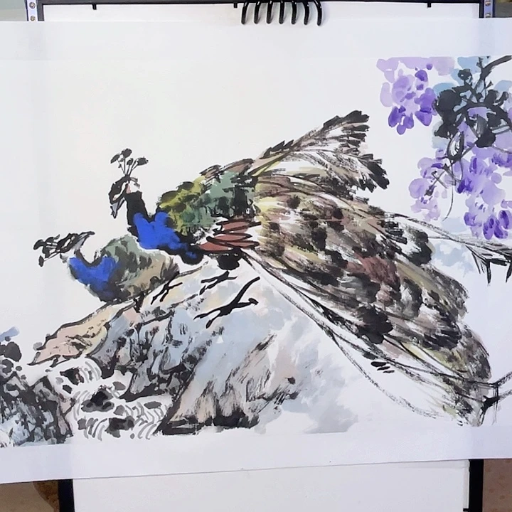 国画张圣敏先生纯手绘作品