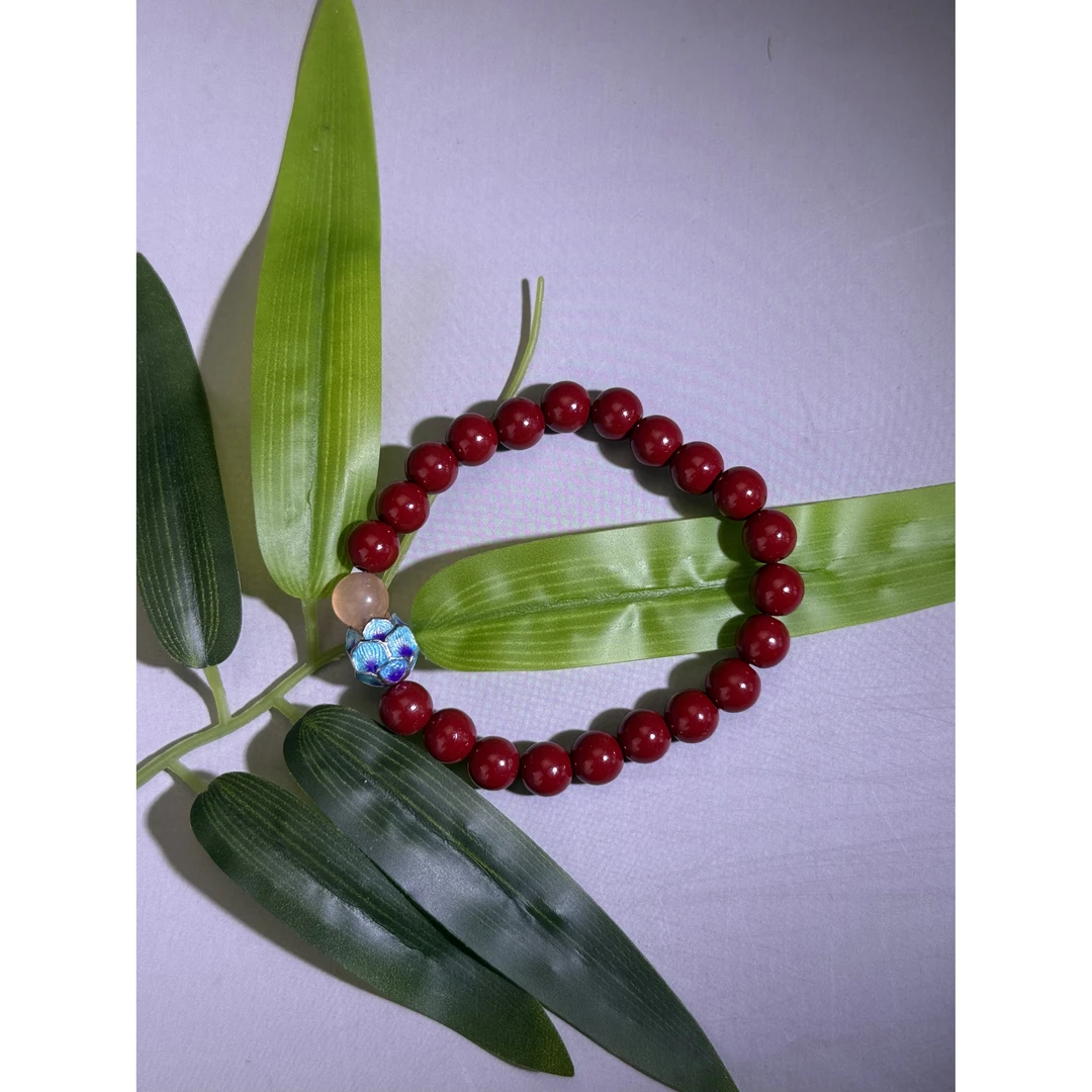 天然辰砂【尚御阁】zs好运莲莲一点蓝