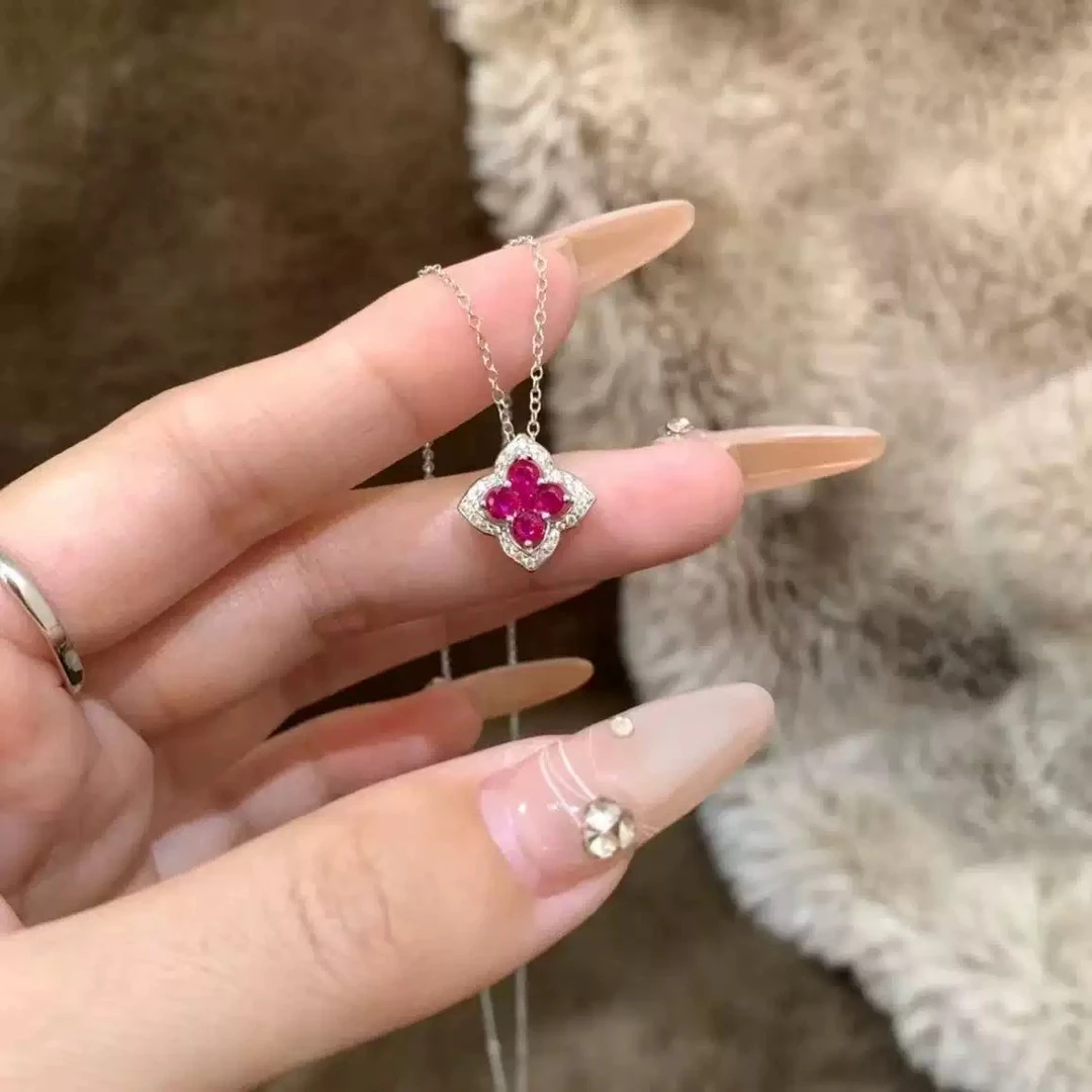 钛钢项链 岩朵饰品-2213-时尚项链-5