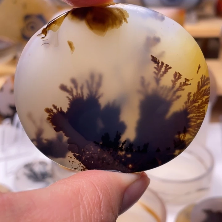 玛瑙/玉髓未镶嵌吊坠(不含链)